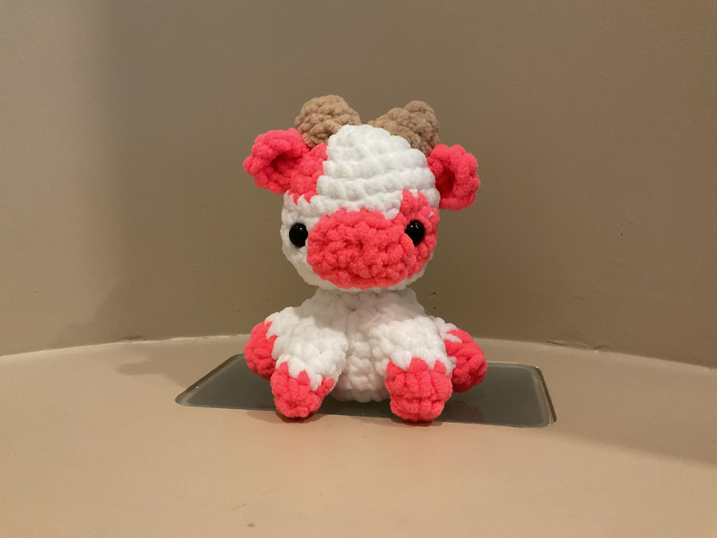 Mama and Baby Cow Plushies
