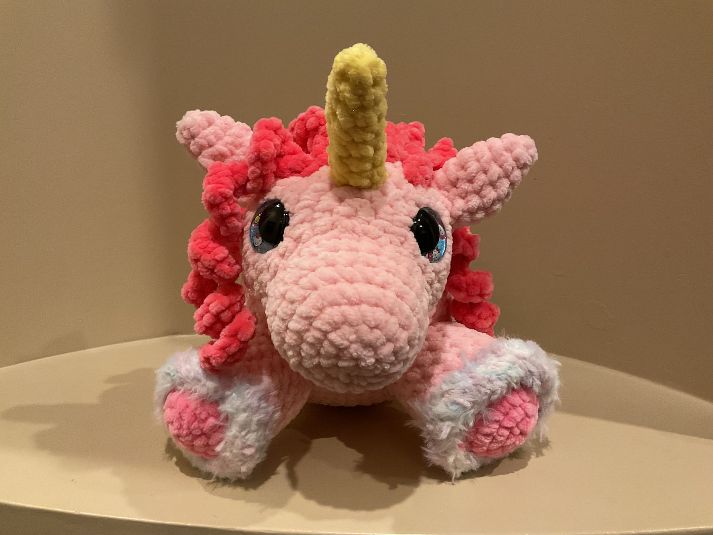 Strawberry the Pink Unicorn Plushie