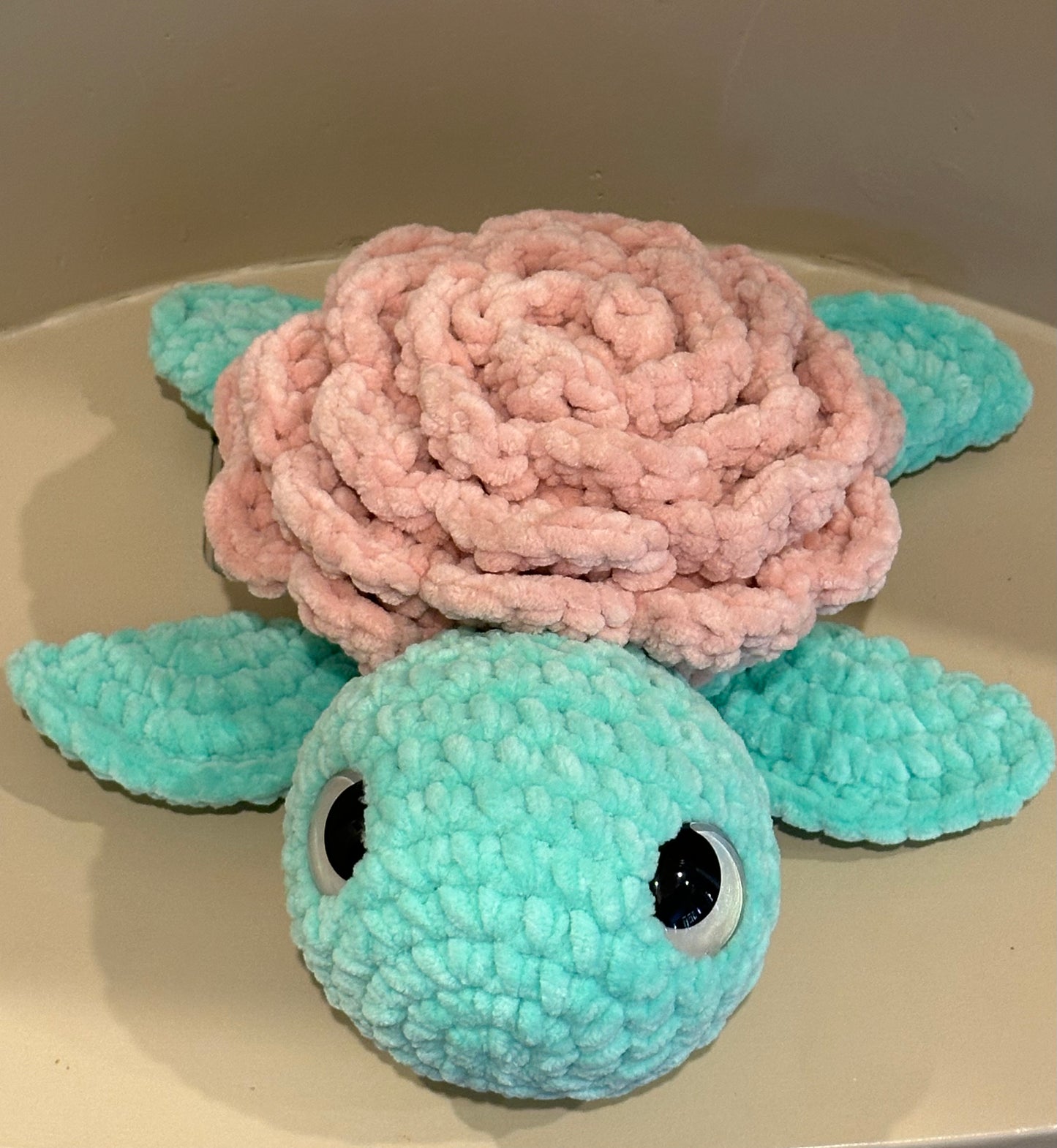 Blossom the Rose Turtle Plushie