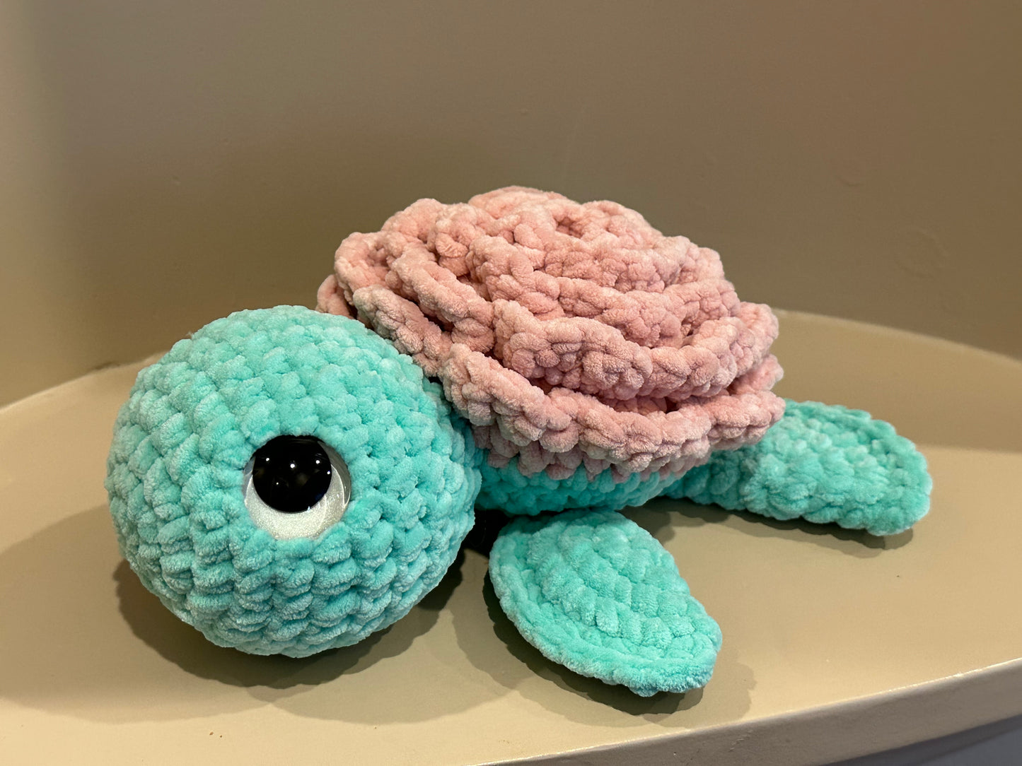 Blossom the Rose Turtle Plushie